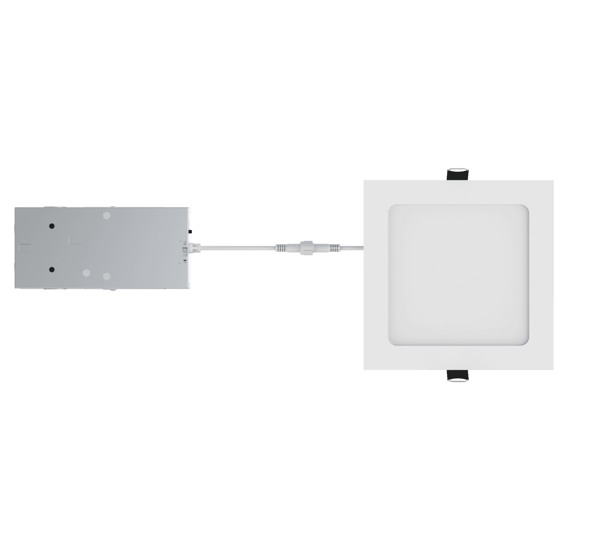 SDS Square 6 inch LED light fixture